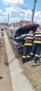 Accident grav la Comișani